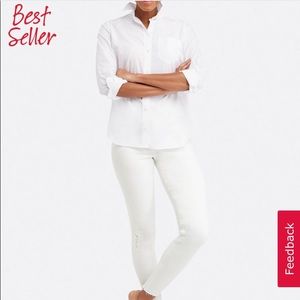 SPANX Distressed Skinny Jean